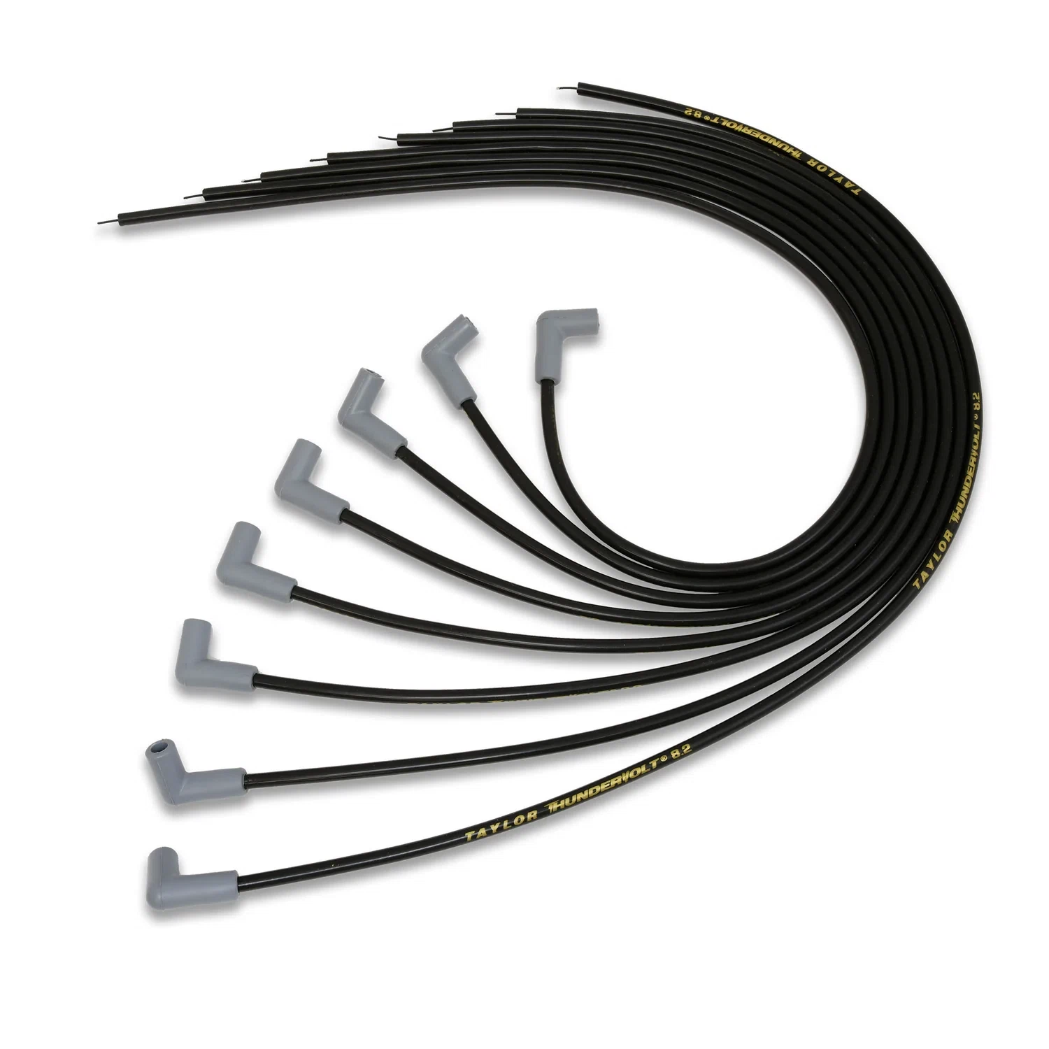 Spark Plug Wire Set Universal 8.2mm Silicone Thundervolt 90_ 40 ohm_ft 83061